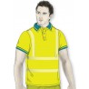 Polo jaune fluo Ambulancier Ref. 558AA2MC1 Vétements Ambulancier 558AA2MC1