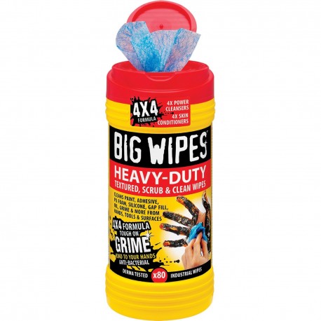 BIG WIPES - LINGETTES SUPER NETTOYANTE X 80 Divers