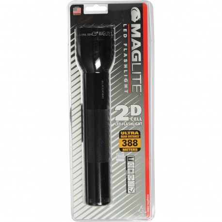 Maglite LED 2-Cell D Flashlight (Black) LAMPE DE POCHE