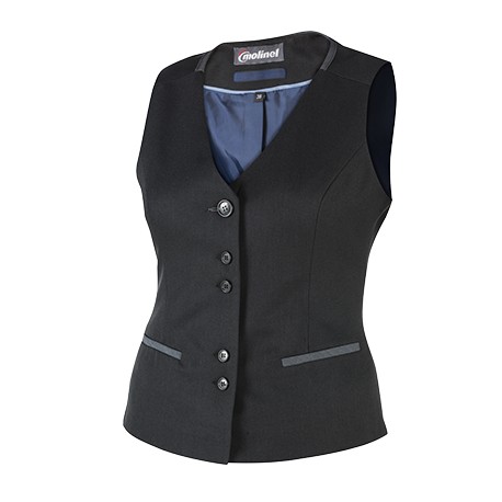 Gilet de service femme FIT'N BLUE gris ou noir 0209 Salle 02093795279