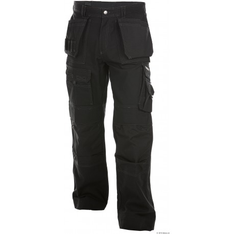 Texas (200595) Pantalon multi-poches canvas avec poches genoux Pantalon de travail homme 200595