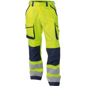 DASSY® CHICAGO PANTALON DE TRAVAIL HAUTE VISIBILITÉ AVEC POCHES GENOUX