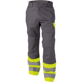 DASSY® LENOX PANTALON DE TRAVAIL MULTINORMES HAUTE VISIBILITÉ AVEC POCHES GENOUX