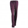 Pantalon femme JULIETTE prune1JULTEC Paramédical 1JULTEC