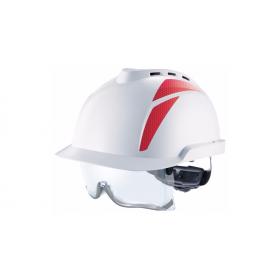 Casque de sécurité MSA V-Gard 930 ventilé avec surlunettes intégrées