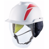 Casque électricien MSA V-Gard 950 non ventilé avec écran intégré Casque de chantier MSA V-Gard 950