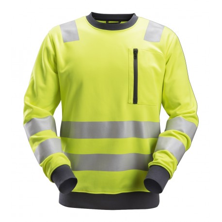 8037 Sweat haute visibilité, AllroundWork, Classe 2/3 High visibility 8037