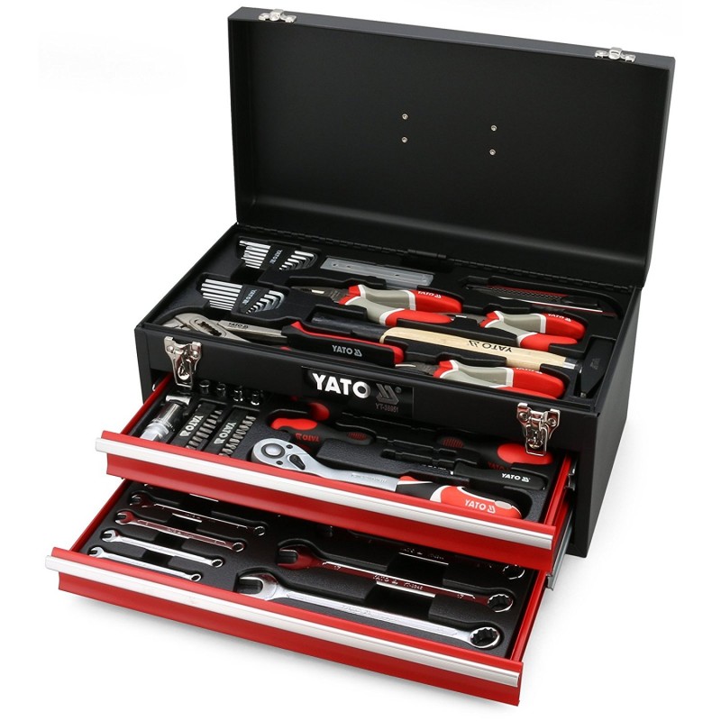 Boîte à outils YATO avec des outils 80pcs - Halloint