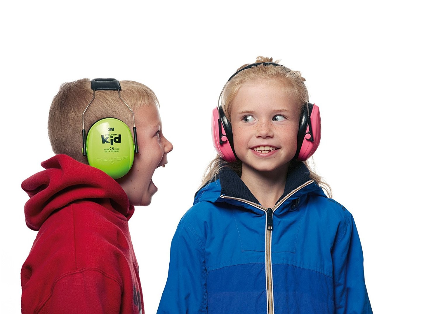 Casque Anti-Bruit Peltor Enfant Peltor KID Vert Protection Auditive