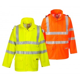 Veste de pluie HiVis sealtex PORTWEST Flame Retardant Retardateur de flammes FR41