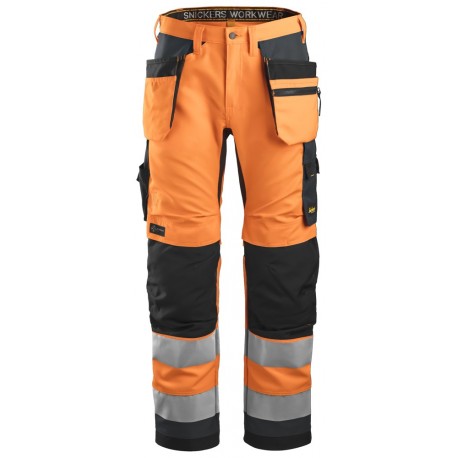 6230 Pantalon de travail haute visibilité avec poches holster Pantalons 6230