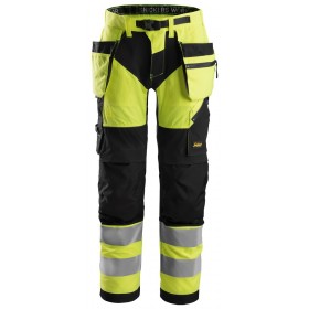 6932 Pantalon de travail haute visibilité avec poches holster, Classe 2 High visibility 6932