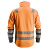 8035 Sweat zippé haute visibilité, AllroundWork, Classe 2 High visibility 8035