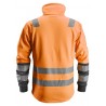 8035 Sweat zippé haute visibilité, AllroundWork, Classe 2 High visibility 8035