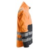 8035 Sweat zippé haute visibilité, AllroundWork, Classe 2 High visibility 8035