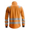 8036 Sweat zippé haute visibilité, AllroundWork, Classe 3 High visibility 8036