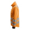 8036 Sweat zippé haute visibilité, AllroundWork, Classe 3 High visibility 8036