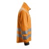 8036 Sweat zippé haute visibilité, AllroundWork, Classe 3 High visibility 8036