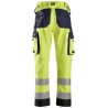ProtecWork, Pantalon avec renforts sur les tibias, Classe 2 6364 Ignifugé / Antistatique / Multi-norme 6364