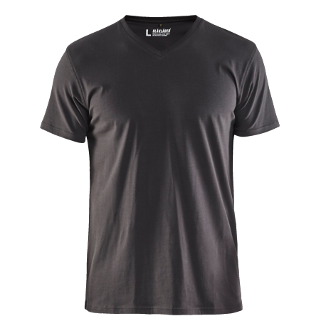 33601029 T-SHIRT COL V Hauts