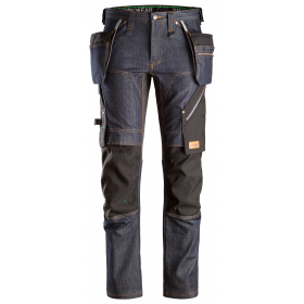 FlexiWork, 6955 Pantalon+ denim avec poches holster Jeans SNICKERS 