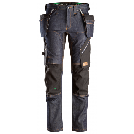 FlexiWork, 6955 Pantalon+ denim avec poches holster Jeans SNICKERS NEW 6955