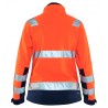 4902 VESTE SOFTSHELL HV FEMME Haute Visibilité
