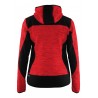 4931 VESTE TRICOTÉE À CAPUCHE FEMME Collection femme
