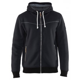 4933 SWEAT ZIPPÉ À CAPUCHE DOUBLURE THERMIQUE