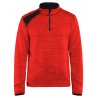 4943 SWEAT TRICOTÉ COL ZIPPÉ Hiver