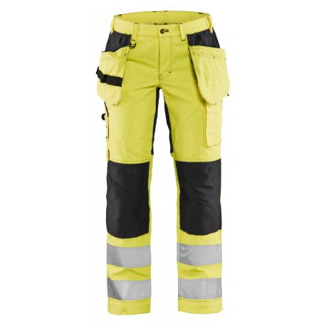 7163 PANTALON HAUTE VISIBILITÉ +STRETCH FEMME Hautes visibilité