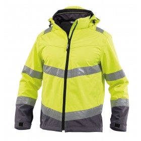 DASSY® MALAGA VESTE SOFTSHELL HAUTE VISIBILITÉ