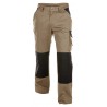 Boston (200426) Pantalon poches genoux bicolore 245 gr Pantalon de travail homme 200426