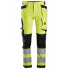 6243 Pantalon en tissu extensible avec poches holster, haute visibilité, Classe 2 AllroundWork High visibility 6243