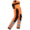 6243 Pantalon en tissu extensible avec poches holster, haute visibilité, Classe 2 AllroundWork High visibility 6243