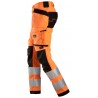 6243 Pantalon en tissu extensible avec poches holster, haute visibilité, Classe 2 AllroundWork High visibility 6243