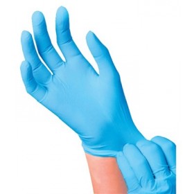 100 pcs Gants Jetables de travail en Nitrile imperméables Accessoires & jettables