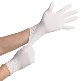 Gants jetables disposable latex 100 pièces