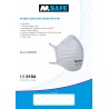 MASQUE FFP2 NR M-SAFE 6220 DUST MASK / BOITE DE 20 PIECES 3M M SAFE 6220 FFP2