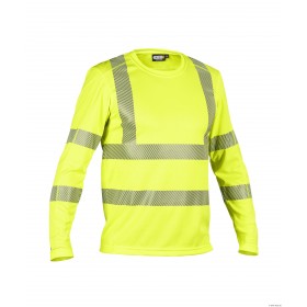 DASSY CARTERVILLE T-SHIRT HAUTE VISIBILITÉ UV MANCHES LONGUES
