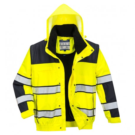 PORTWEST C466 - Blouson HiVis 3 en 1 PORTWEST C466