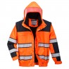 PORTWEST C466 - Blouson HiVis 3 en 1 PORTWEST C466