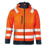 HEROCK GREGOR HIGH VIZ SOFTSHELL VESTE Haute visibilité 25MJC1902