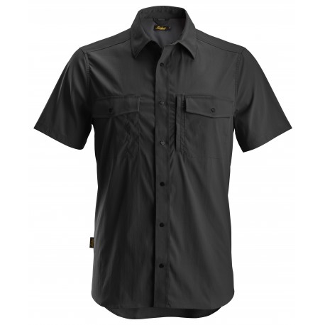 LiteWork, Chemise à manches courtes en tissu mèche Chemises 8520