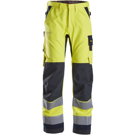 6360 ProtecWork, pantalon de travail, haute visibilité, Classe 2 High visibility 6360