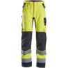 6360 ProtecWork, pantalon de travail, haute visibilité, Classe 2 High visibility 6360