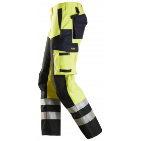 6365 ProtecWork, Pantalon avec au-dessus de cuisses renforcé, haute visibilité, Classe 1 High visibility 6365