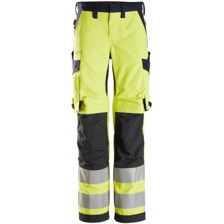 6760 ProtecWork, Pantalon haute visibilité pour femme, Classe 2 High visibility 6760