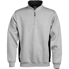 SWEATSHIRT AVEC FERMETURE À GLISSIÈRE COURTE 1705 DF FRISTADS N° d'article : 100209