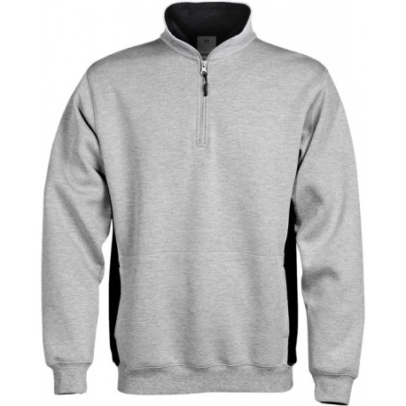 SWEATSHIRT AVEC FERMETURE À GLISSIÈRE COURTE 1705 DF FRISTADS N° d'article : 100209